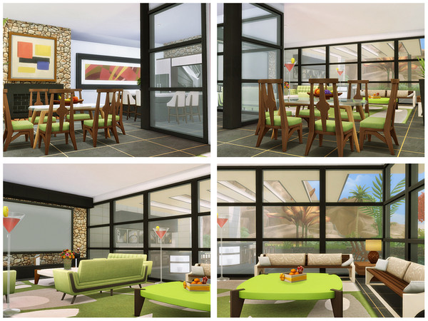 Sims 4 Leila house by Danuta720 at TSR