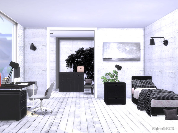 Sims 4 Single Bedroom Loved Things by ShinoKCR at TSR