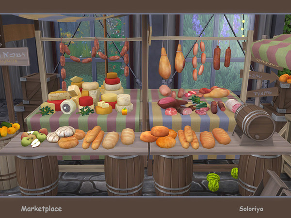 Sims 4 Marketplace set by soloriya at TSR