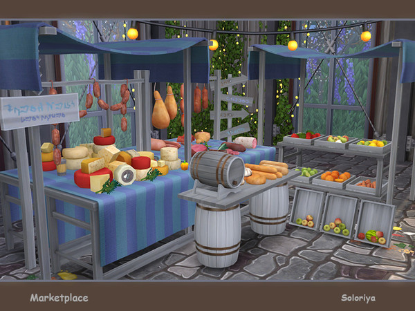 Sims 4 Marketplace set by soloriya at TSR