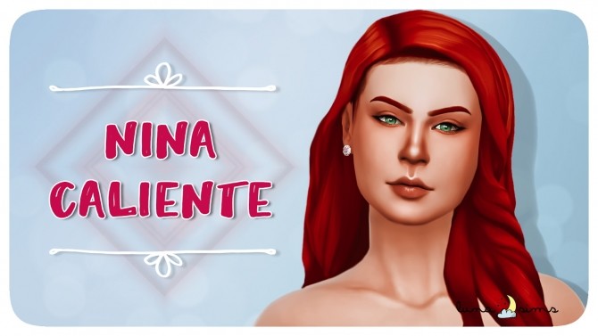 Sims 4 NINA CALIENTE at Luna Sims
