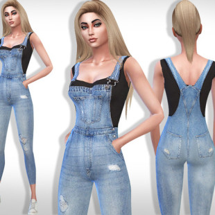 Ida dress by April at TSR » Sims 4 Updates