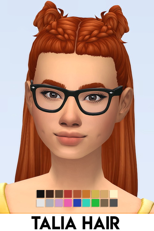 Sims 4 TALIA HAIR at Vikai