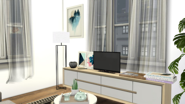 Sims 4 REAL TO SIMS #4 apartment at Dinha Gamer