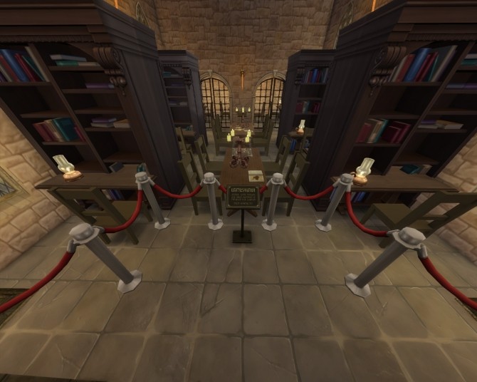 Sims 4 Hogwarts Museum by huso1995 at Mod The Sims