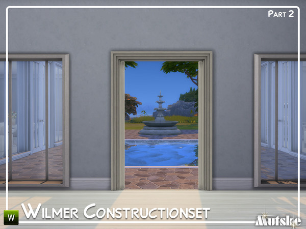Sims 4 Wilmer Construction set Part 2 by mutske at TSR
