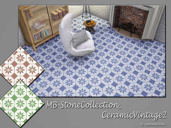 Sims 4 MB Stone Collection Ceramic Vintage 2 by matomibotaki at TSR