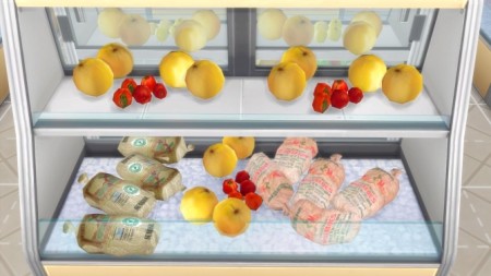 Functional produce decorations by funhammy at Mod The Sims