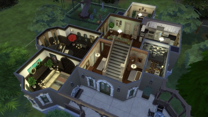 Sims 4 Forgotten Hollow renew #3 | Garlic manor by iSandor at Mod The Sims
