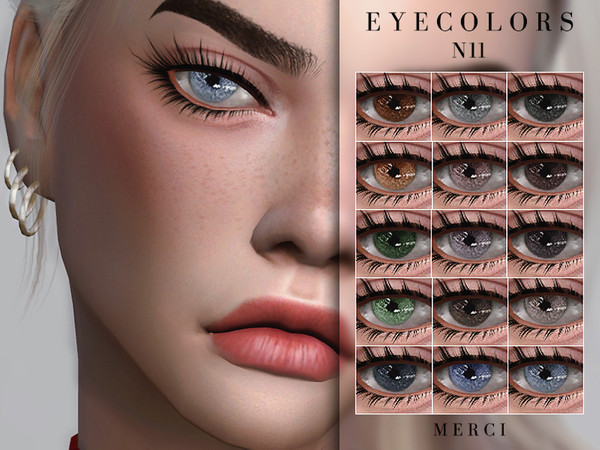 Sims 4 Eyecolors N11 by Merci at TSR