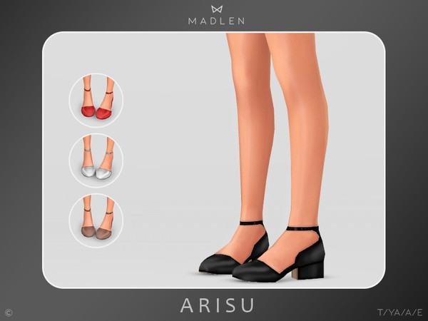 Sims 4 Madlen Arisu Shoes by MJ95 at TSR