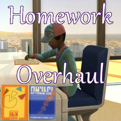 Sims 4 Homework Overhaul by scarletqueenkat at Mod The Sims