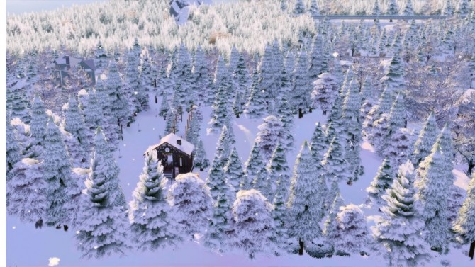 Sims 4 Winter Vacancy Domaine of Mont Rope Slopes by tsukasa31 at Mod The Sims