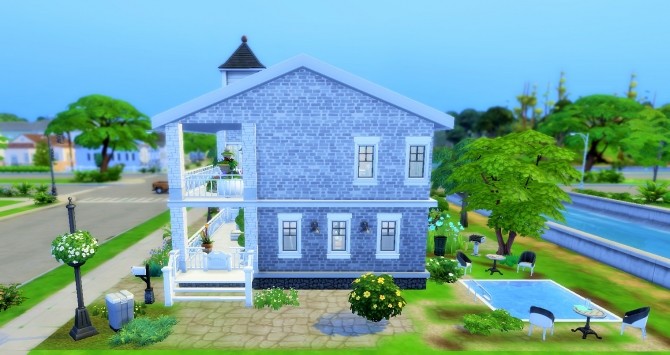 Sims 4 Home by the river by heikeg at Mod The Sims