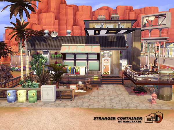 Sims 4 Stranger Container by Danuta720 at TSR