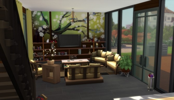 Sims 4 Cozy Container Home by NayNikole at Mod The Sims