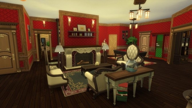 Sims 4 Forgotten Hollow renew #1 | Straud manor by iSandor at Mod The Sims