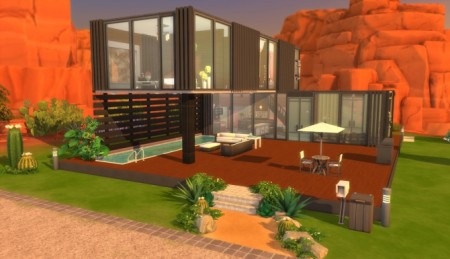 Cozy Container Home by NayNikole at Mod The Sims