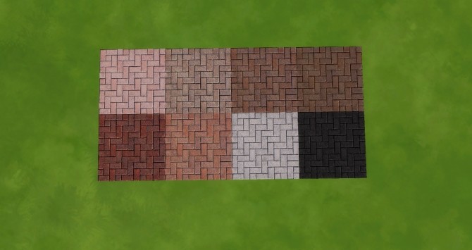 Sims 4 TS2 to TS4 Brick Floor Tiles by simsi45 at Mod The Sims