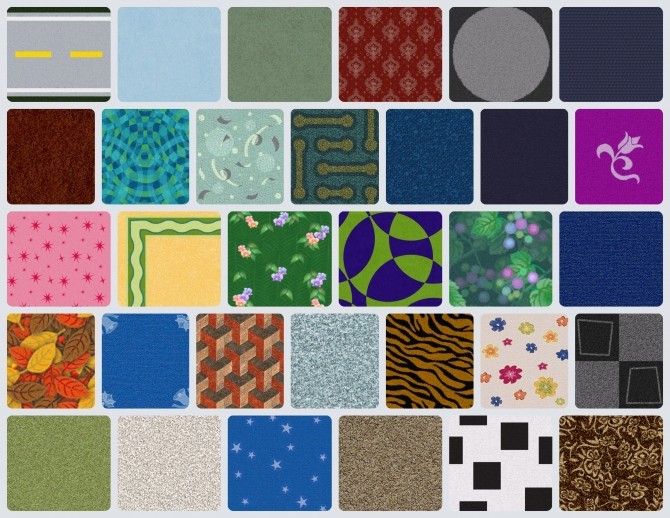 Sims 4 The ULTIMATE Carpet Collection by simsi45 at Mod The Sims