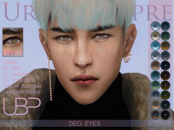 Sims 4 Deo eyes by Urielbeaupre at TSR