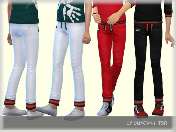 Sims 4 Pants Gu by bukovka at TSR