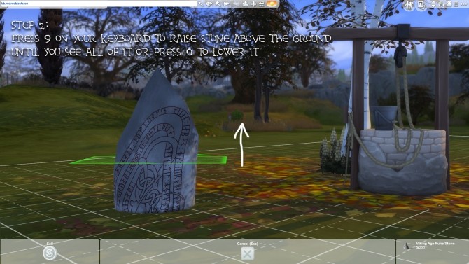 Sims 4 Viking Age Rune Stone by tornadosims at Mod The Sims