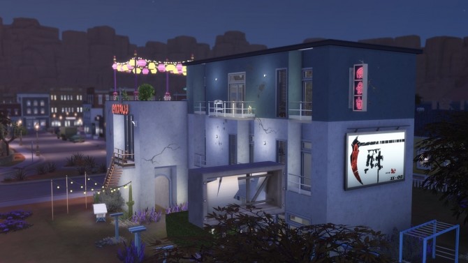 Sims 4 StrangerVille Run down Apartments at GravySims