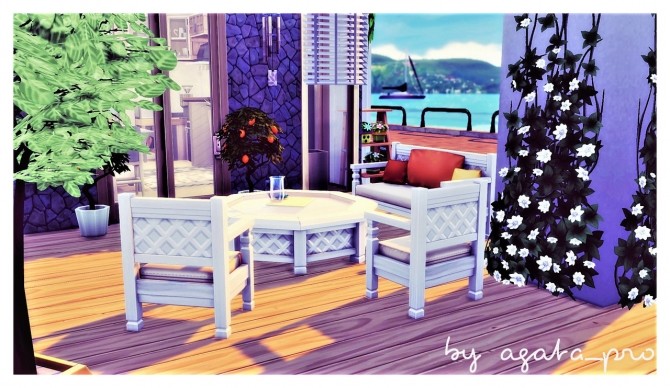 Sims 4 Modern in Dock at Agathea k