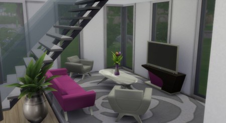 The Modern Oak Alcove House by Wild_Lucy at Mod The Sims
