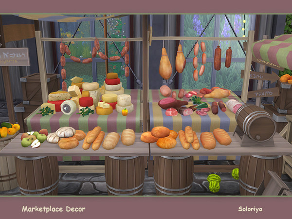Sims 4 Marketplace Decor by soloriya at TSR