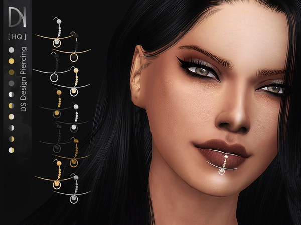 Sims 4 DS Design Piercing by DarkNighTt at TSR