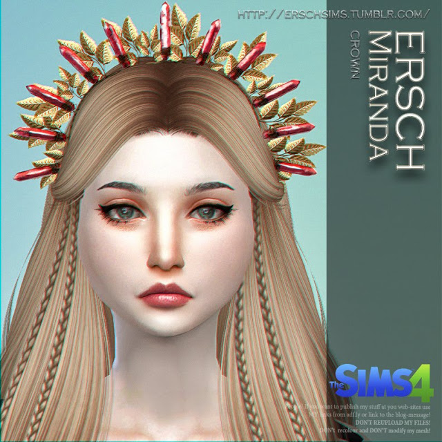 Sims 4 Miranda Crown at ErSch Sims
