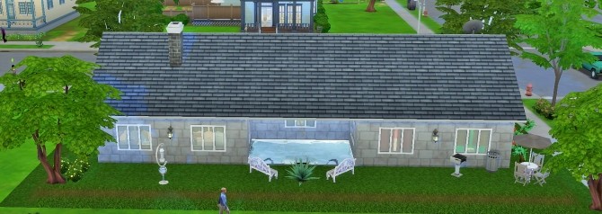 Sims 4 One story House by heikeg at Mod The Sims