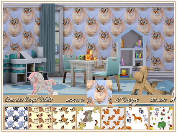 sims 4 cats and dogs door recolor