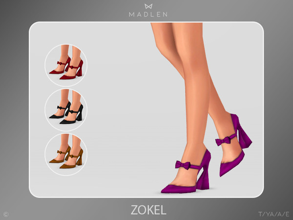 Sims 4 Madlen Zokel Shoes by MJ95 at TSR