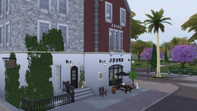 Sims 4 Magnolia Bar at GravySims