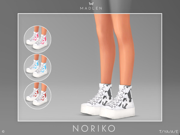 Sims 4 Madlen Noriko Shoes by MJ95 at TSR