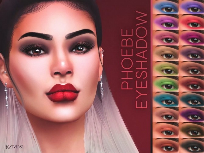Sims 4 Phoebe Eyeshadow at Katverse