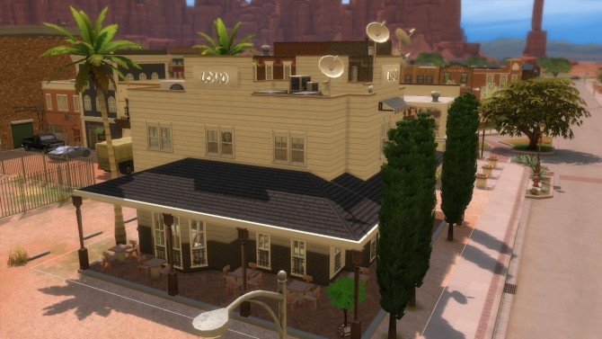 Sims 4 Strangerville renew #3 | 8 Bells bar by iSandor at Mod The Sims