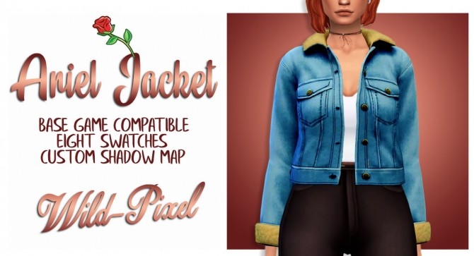 Sims 4 ARIEL JACKET at Wild Pixel