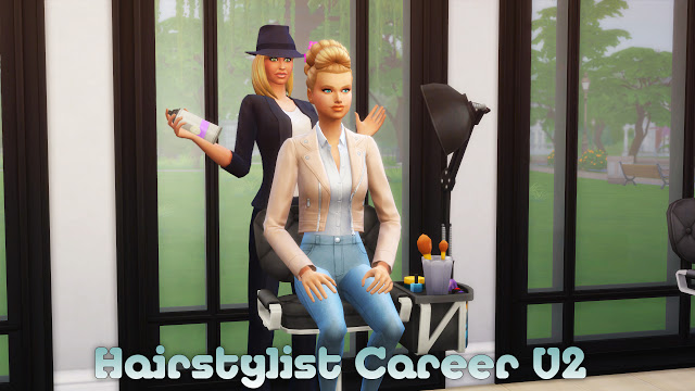 Sims 4 Hairstylist Career V2 at MSQ Sims