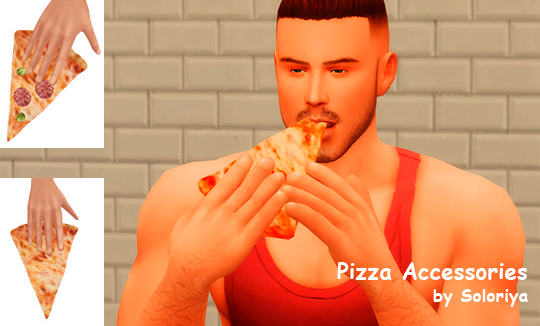 Sims 4 Pizza Accessories at Soloriya