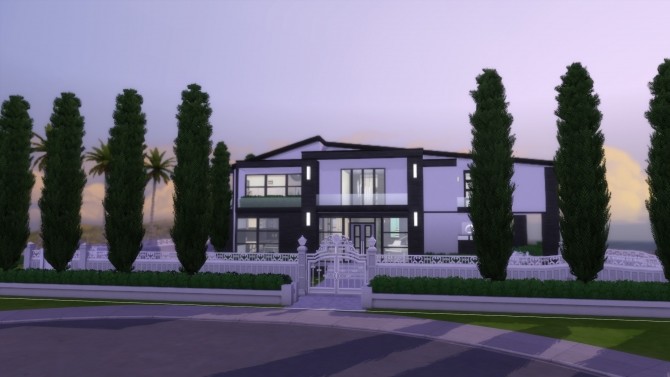 Sims 4 Modern Mogul Mansion by Simstwoyou at Mod The Sims