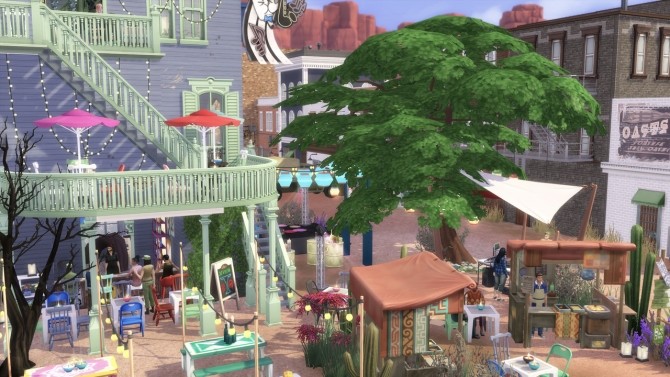 Sims 4 StrangerVille Bar at GravySims