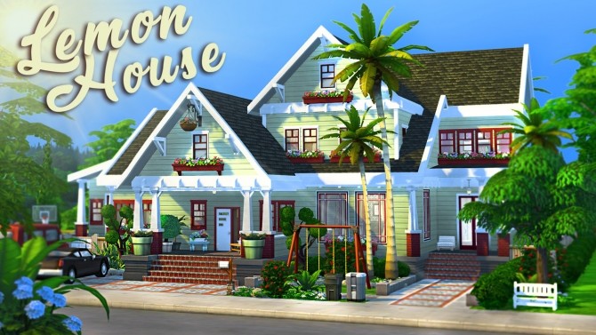 Sims 4 Lemon House at BERESIMS