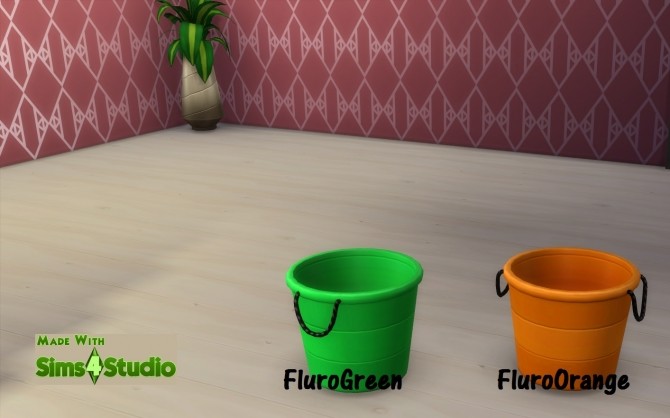 Sims 4 Water Balloon Bucket 9 Patterns 34 Colours by wendy35pearly at Mod The Sims