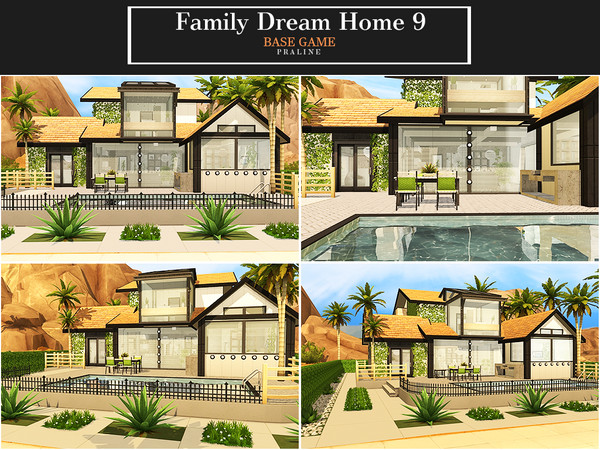 Sims 4 Family Dream Home 9 by Pralinesims at TSR