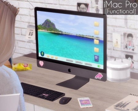Functional iMac Pro at Descargas Sims