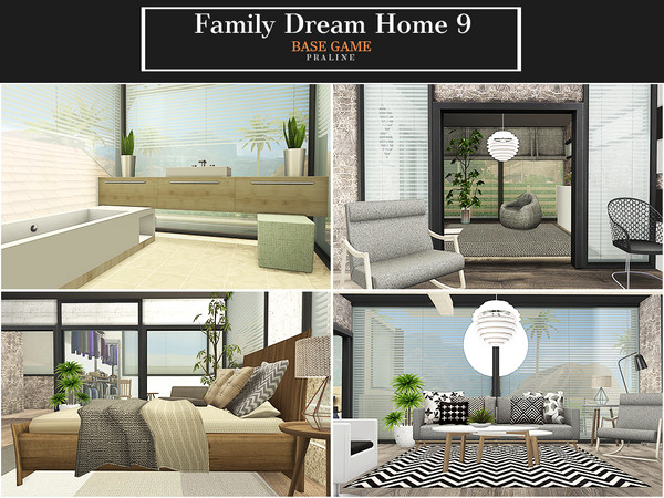 Sims 4 Family Dream Home 9 by Pralinesims at TSR